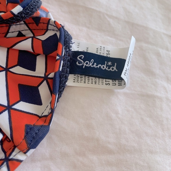 ⚡️NWOT! SPLENDID Ruffle Bikini Top - Picture 2 of 2